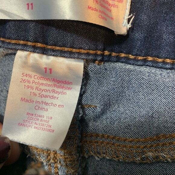 No Boundaries jeans stretchy size 11 skinny - Picture 4 of 9